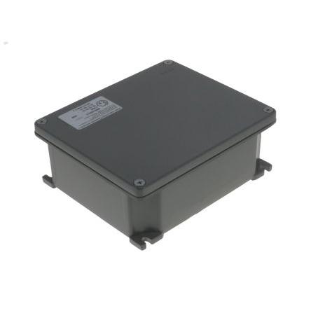 Molex Pouzdro, řada: 93604 IP66 S přírubou barva Šedá RAL 7037 barva Šedá Odlévaný hliník 166 mm 64 mm 141 mm