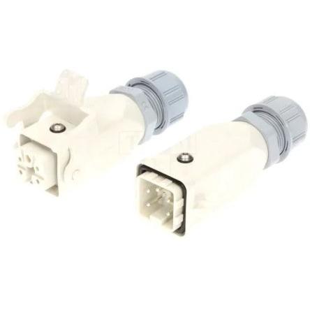 Molex Sada napájecích konektorů pro vysoké zatížení, řada: 93608, počet kontaktů: 4 10A, 400V