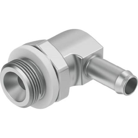 Festo Pneumatická armatura, řada: CN, 12257, Ocel, Zásuvný 4mm, Vnější M5 Metrické Odolné vůči chemikáliím