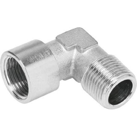 Festo Pneumatická armatura Niklovaná mosaz, 8030216 Koleno 1/8 in R