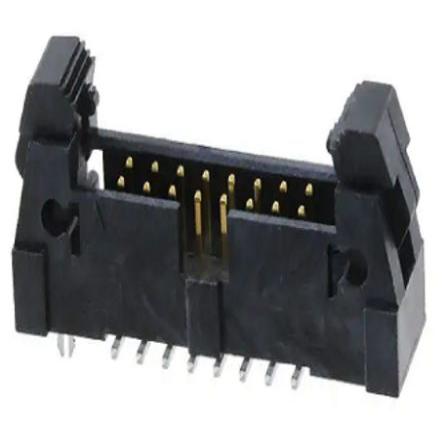 Samtec Konektor PCB, řada: ETMM/EHT/EC2 Vnitřní, rozteč: 2 mm, počet kontaktů: 16, počet řad: 2, Povrch, Průchozí otvor,