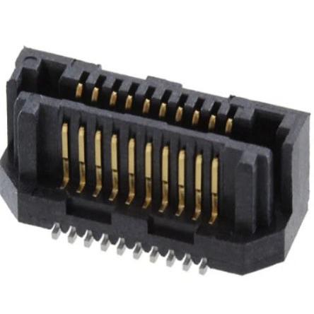Samtec Konektor PCB, řada: LSS, Vodič-deska, počet kontaktů: 20, počet řad: 1, rozteč: 0.5 mm, orientace těla: Rovný, 2