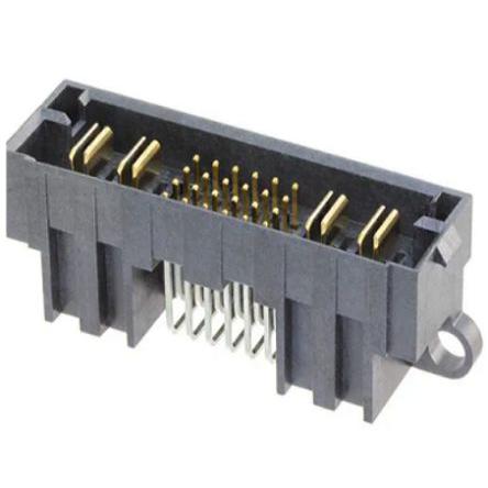 Samtec Konektor PCB, řada: MPTC, Vodič-deska, počet kontaktů: 8, počet řad: 2, rozteč: 5 mm, orientace těla: Rovný, 2