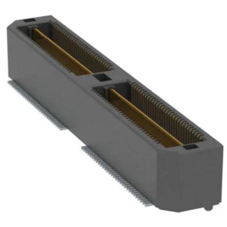 Samtec Konektor PCB, řada: QTH, Vodič-deska, počet kontaktů: 120, počet řad: 2, rozteč: 0.5 mm, orientace těla: Rovný, 2