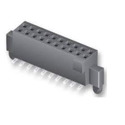 Patice PCB, řada: SFM, orientace těla: Rovný, rozteč: 1.27 mm Vodič-deska, počet kontaktů: 10, počet řad: 2, Povrch