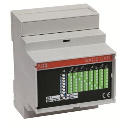 ABB, Elektronický zpožďovač, pro použití s: T1, T2, T3, T4, T5, T6, XT1, XT2, XT3, XT4, rozsah: UVD