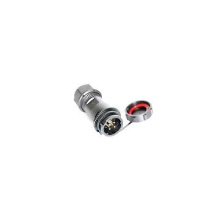 Kulatý konektor, počet kontaktů: 4, Kabel, velikost: Standard RS PRO, pohlaví kontaktu: Vnitřní, orientace těla: Rovný