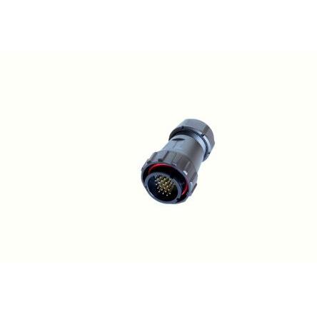 Kulatý konektor, počet kontaktů: 20, Kabel, velikost: Standard RS PRO, pohlaví kontaktu: Vnější, orientace těla: Rovný