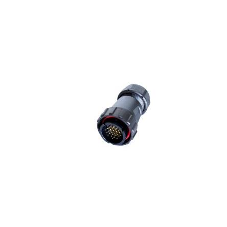 Kulatý konektor, počet kontaktů: 26, Kabel, velikost: Standard RS PRO, pohlaví kontaktu: Vnější, orientace těla: Rovný