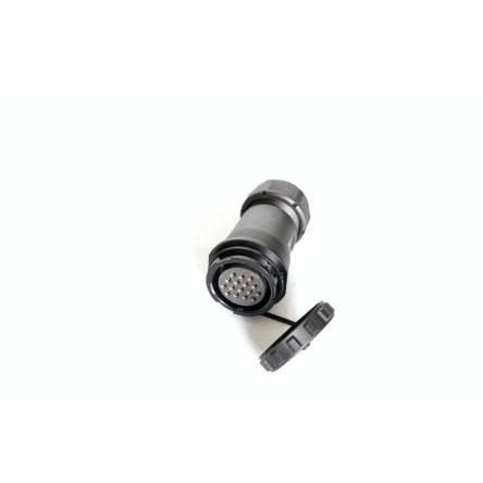Kulatý konektor, počet kontaktů: 20, Kabel, velikost: Standard RS PRO, pohlaví kontaktu: Vnitřní, orientace těla: Rovný