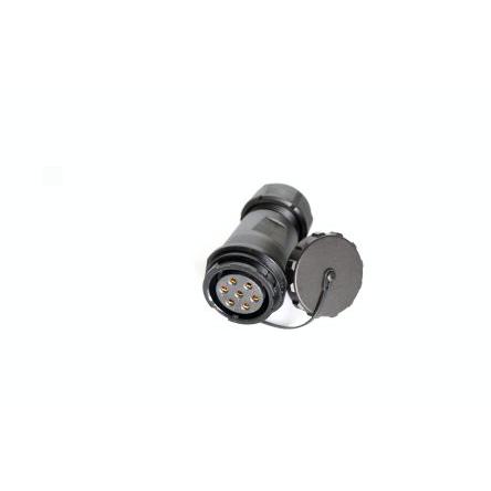 Kulatý konektor, počet kontaktů: 8, Kabel, velikost: Standard RS PRO, pohlaví kontaktu: Vnitřní, orientace těla: Rovný