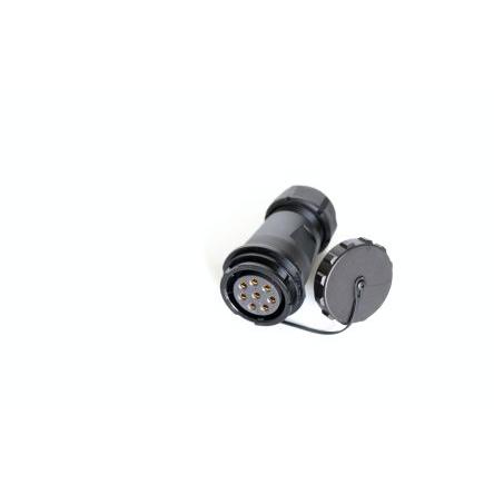 Kulatý konektor, počet kontaktů: 8, Kabel, velikost: Standard RS PRO, pohlaví kontaktu: Vnitřní, orientace těla: Rovný