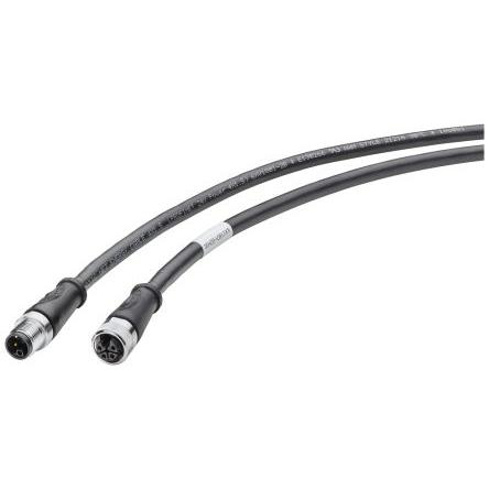 Kabel ovladače snímače, A: Vnější, A: Rovný 4, B: Přímý, B: Vnitřní, 300V 4, IP67, řada: ET 200 Siemens 15 m
