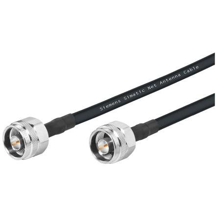 Koaxiální kabel, řada: N Type IWLAN, Černá RADOX, vnější průměr: 5.5 mm OD 5 m 50 Ω Siemens S koncovkou