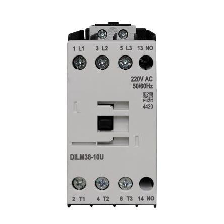 RS PRO 1 NC Stykač napětí ve vinutí 230V ac 3pólový 38 A 690V 18.5 kW s 1 NC kontakty Elektromechanické 3P