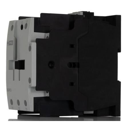 RS PRO 1 NO, 1 NC Stykač napětí ve vinutí 400V ac 3pólový 50 A 690V 22 kW s 1 NO/1 NC kontakty 24V Elektromechanické 3P