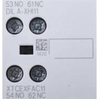 RS PRO Pomocný kontakt 1 NO/1 NC 2 Přední montáž, rozsah: RS PRO s Šroub 10 A 220 V dc, 500V ac