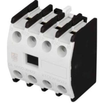 RS PRO Pomocný kontakt 2 NO/2 NC 4 Horní montáž, rozsah: RS PRO s Šroub 16 A 500V