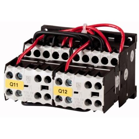 Eaton Reverzační stykač napětí ve vinutí 230V ac, 240 V ac 3pólový 9 A 230V ac 4 kW s 6 NO kontakty 240V ac Reverzační,