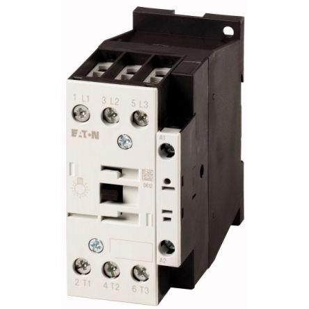 Eaton Stykač napětí ve vinutí 440V 3pólový 20 A 440V Reverzační, rozsah: DILL
