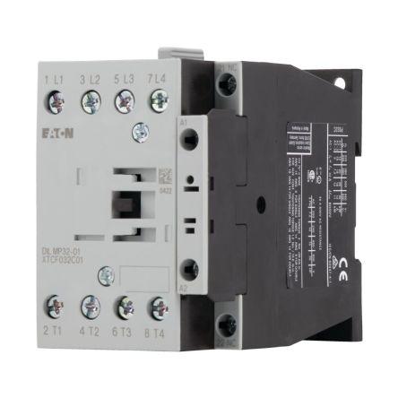Eaton Stykač napětí ve vinutí 230V ac, 240 V ac 4pólový 32 A 11 kW s 1 NC kontakty Reverzační, rozsah: DILMP 4P
