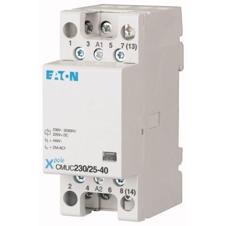 Eaton Instalační stykač napětí ve vinutí 230V ac/dc s 1 NO, 3 NC kontakty Reverzační, rozsah: DILM