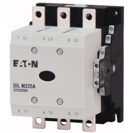 Eaton 2 NO, 2 NC Stykač napětí ve vinutí 220V ac/dc, 230 V ac/dc 3pólový 356 A 400V 6.5 kW s 1 NO kontakty 240V