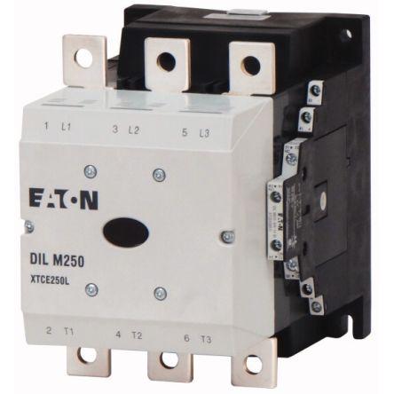 Eaton 2 NO, 2 NC Stykač napětí ve vinutí 250V 3pólový 429 A 400V 132 kW 110V dc, 250 V dc Řízení motoru, Reverzační,