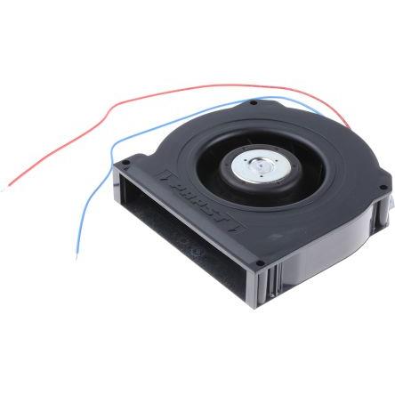 ebm-papst Odstředivý ventilátor, řada: RLF 100 Odstředivý, průtok vzduchu: 64 m³/h 24V dc DC 127 mm 127mm 25.4 mm