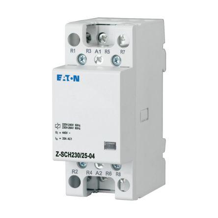 Eaton Instalační stykač napětí ve vinutí 230V ac 3pólový 25 A 440V s 4 NC kontakty 195.5V, 253 V Reverzační, rozsah:
