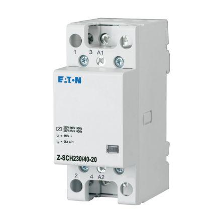 Eaton Instalační stykač napětí ve vinutí 230V ac 3pólový 40 A 440V s 2 NO kontakty 253V Reverzační, rozsah: Z-SCH