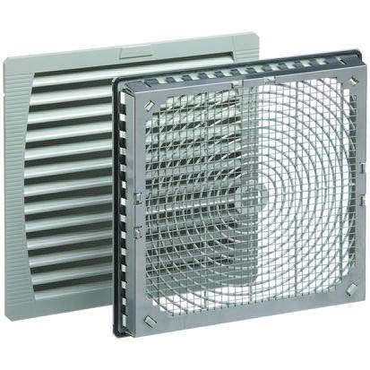Pfannenberg Ventilátorový filtr, řada: PF 65.000 480 m³/h 230V ac AC IP54 320 mm 320 mm