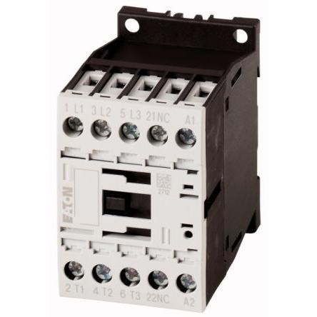 Eaton Stykač napětí ve vinutí 220V ac/dc, 230 V ac/dc 3pólový 400V 3.5 kW s 1 NO kontakty Řízení motoru, Reverzační,