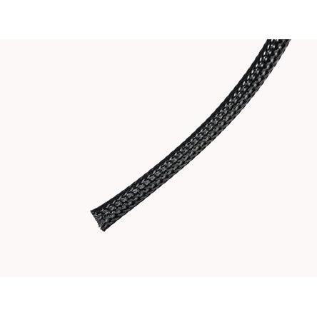 Kabelový návlek Polybutylentereftalát Expanzní poměr Pletený Nestíněný Černá RS PRO 16 mm 100m