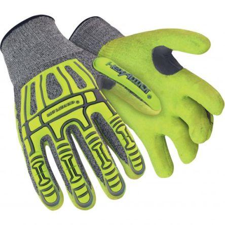 Hexarmor Rukavice Ne Zelená, Šedá CE Laminát, HPPE, HPPE, 4 4 4 Nitril Ne Ne 8 Rig Lizard