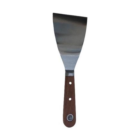 RS PRO Špachtle na tmel, materiál držadla: Dřevo 124 mm Leštěná čepel