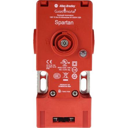 Allen Bradley Guardmaster 440G-S Elektromagnetický blokovací spínač Napájení pro odemknutí Včetně ovladače