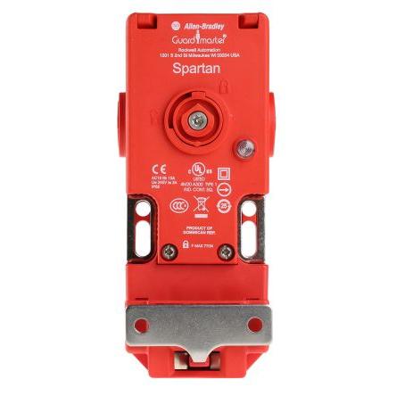 Allen Bradley Guardmaster 440G-S Elektromagnetický blokovací spínač Napájení pro odemknutí Včetně ovladače
