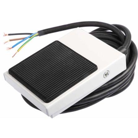 RS PRO Nožní spínač, řada: RS PRO IPX2 Univerzální použití Okamžité ovládání Měkká ocel SPCO 3A 24 V dc 250 V ac