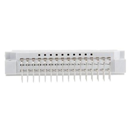 RS PRO Konektor DIN 41612, řada: RS PRO, orientace těla: Pravý úhel, rozteč: 2.54 mm, počet kontaktů: 32, počet řad: 2