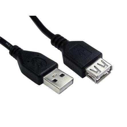RS PRO Kabel USB do zásuvky IC Vnitřní, A: USB typu A, 500 mm Vnitřní, Černá, B: USB typu A