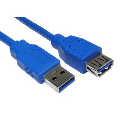 RS PRO Prodlužovací kabel USB Vnitřní, řada: RS PRO, A: USB typu A, 1 m Vnitřní, Modrá, B: USB typu A
