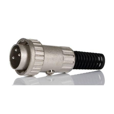 RS PRO Zástrčka DIN, řada: RS PRO, počet kontaktů: 3, velikost: Standard, 250V, IP40, typ připojení: šroubový uzávěr