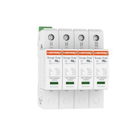 Přepěťová ochrana, řada: STPT12-5K680V-3P-RM, 690V 40 kA Typ 1+2, Lišta DIN Mersen