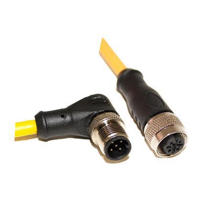 Kabel ovladače snímače, A: Vnější, A: M12, Pravoúhlý 5, B: M12, Přímý, B: Vnitřní, 250V 5, IP68, řada: C5BC06 Mueller