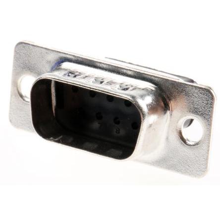 Amphenol Communications Solutions Konektor D-Sub, řada: 8656, počet kontaktů: 9, orientace těla: Rovný 2.74 mm, Kabel