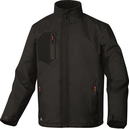 Delta Plus Parka bunda Unisex, SC: L, Černá Vodotěsný, řada: Jacket EN343:2019, EN ISO 13688:2013, Regulation (EU)