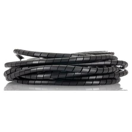 Kabelová spirálová bužírka Polyetylen Černá 40 mm 40 mm 7.5 mm HellermannTyton, řada: SBPE