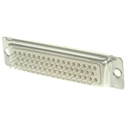 Amphenol Communications Solutions Konektor D-Sub, řada: D, počet kontaktů: 50, orientace těla: Rovný 2.76 mm, Průchozí