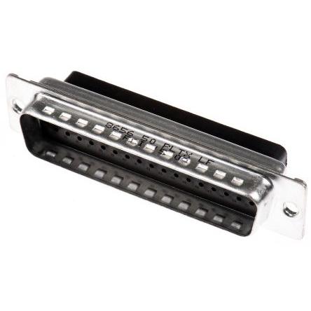 Amphenol Communications Solutions Konektor D-Sub, řada: 8656, počet kontaktů: 50, orientace těla: Rovný 2.76 mm, Kabel